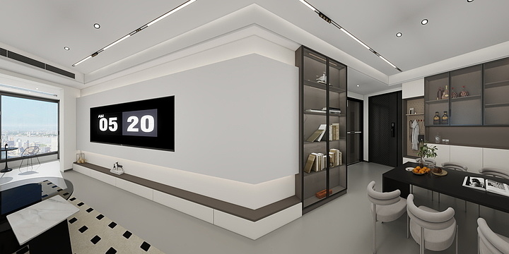 风格居全案设计V曹-博元幸福城-邹先生 雅居-改-装修设计方案