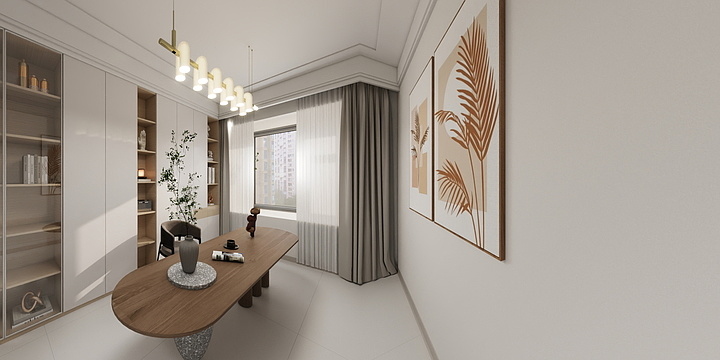 Radiantmoon-书香世家（徐女士贵府）-装修设计方案