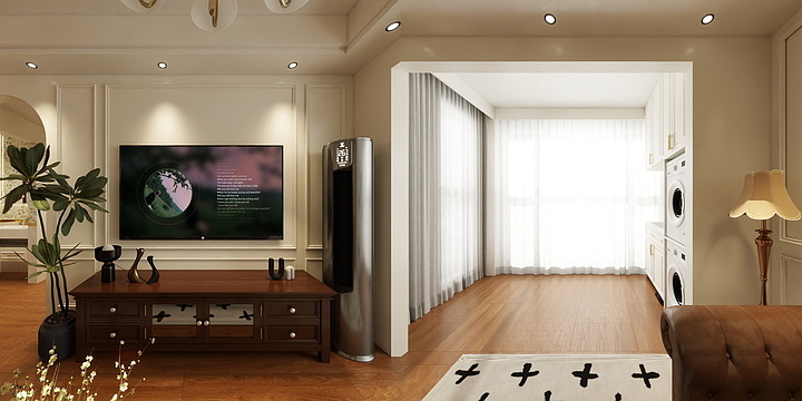 Redred01-向北行88平-装修设计方案