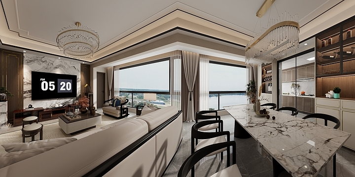 田田沛沛-揽胜A3-2702-装修设计方案