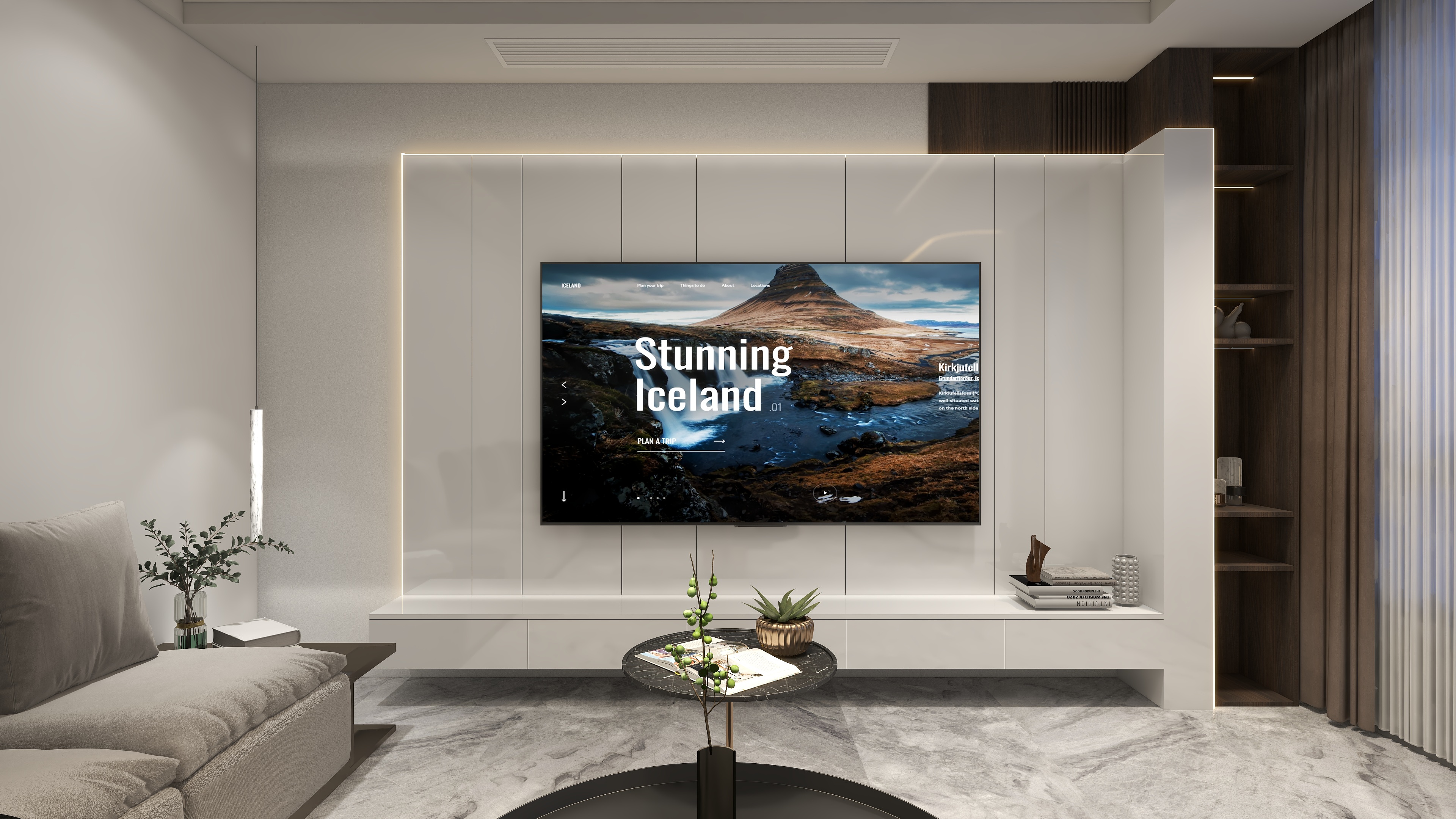 艾佳云-空间设计-92㎡现代意式小平层-装修设计方案