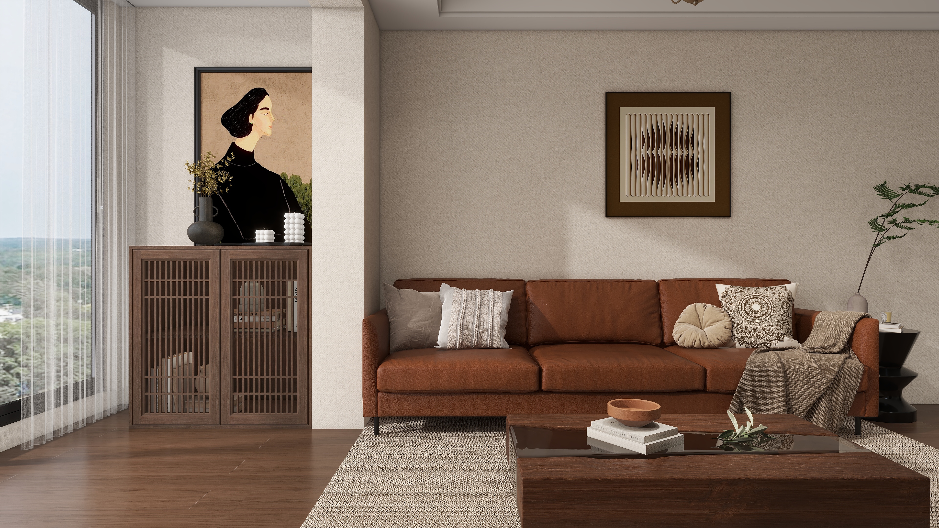 酷家乐cCUac-中古风装修效果图