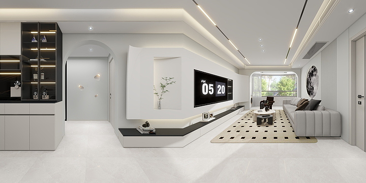 啊.哲-银河华府-装修设计方案