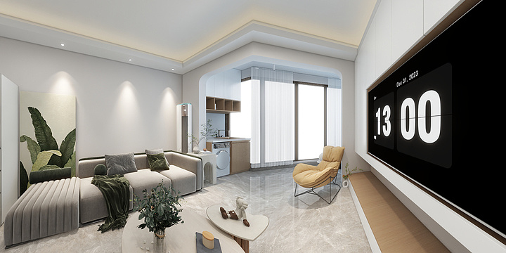 三哥18276817650-名仕华府效果图2-装修设计方案