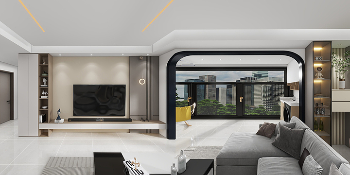 江川鹤-滨江府邸3室2厅1厨2卫-副本-装修设计方案