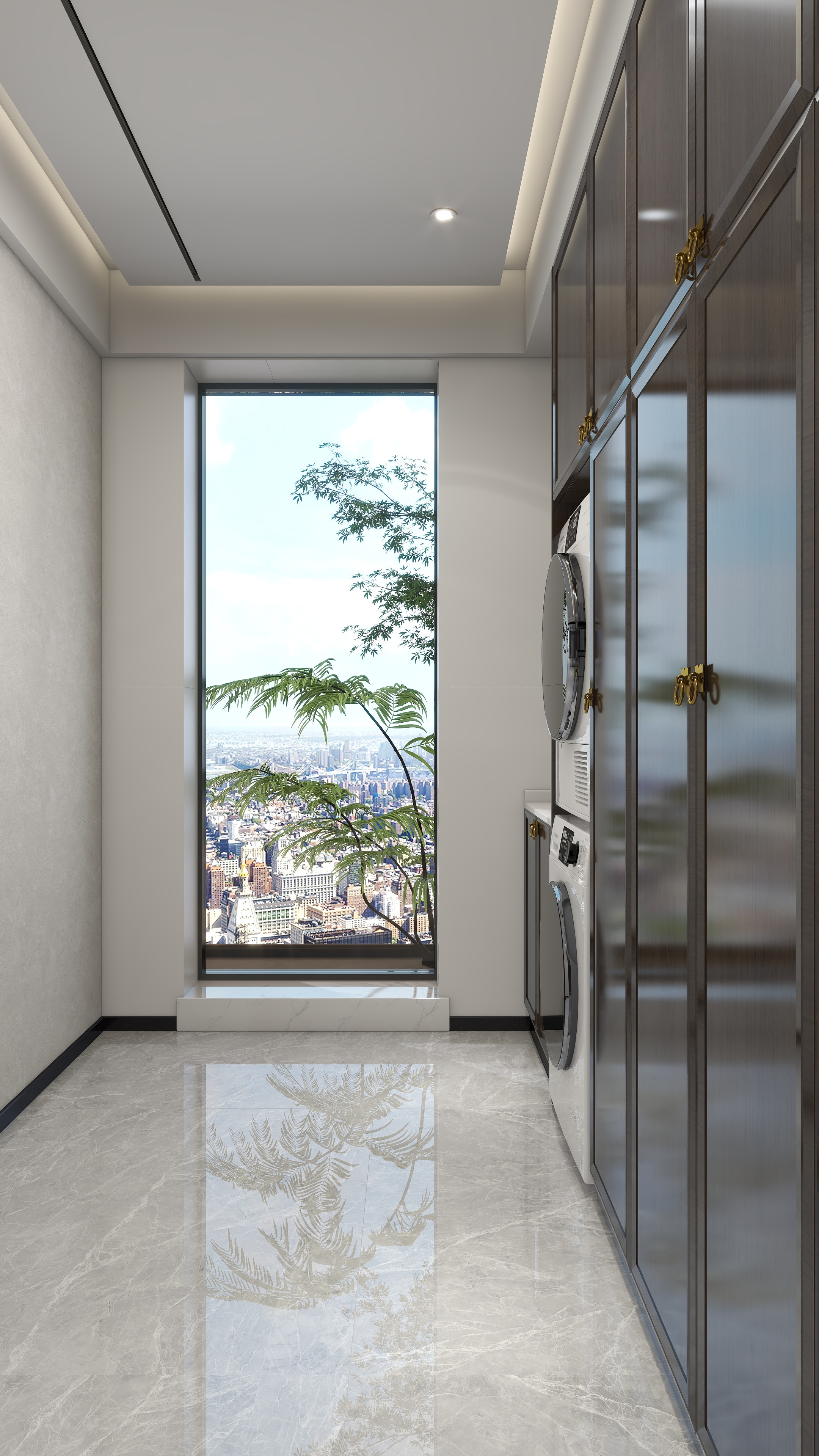 艾佳云-空间设计-140平方米新天地步步高新中式装修效果图