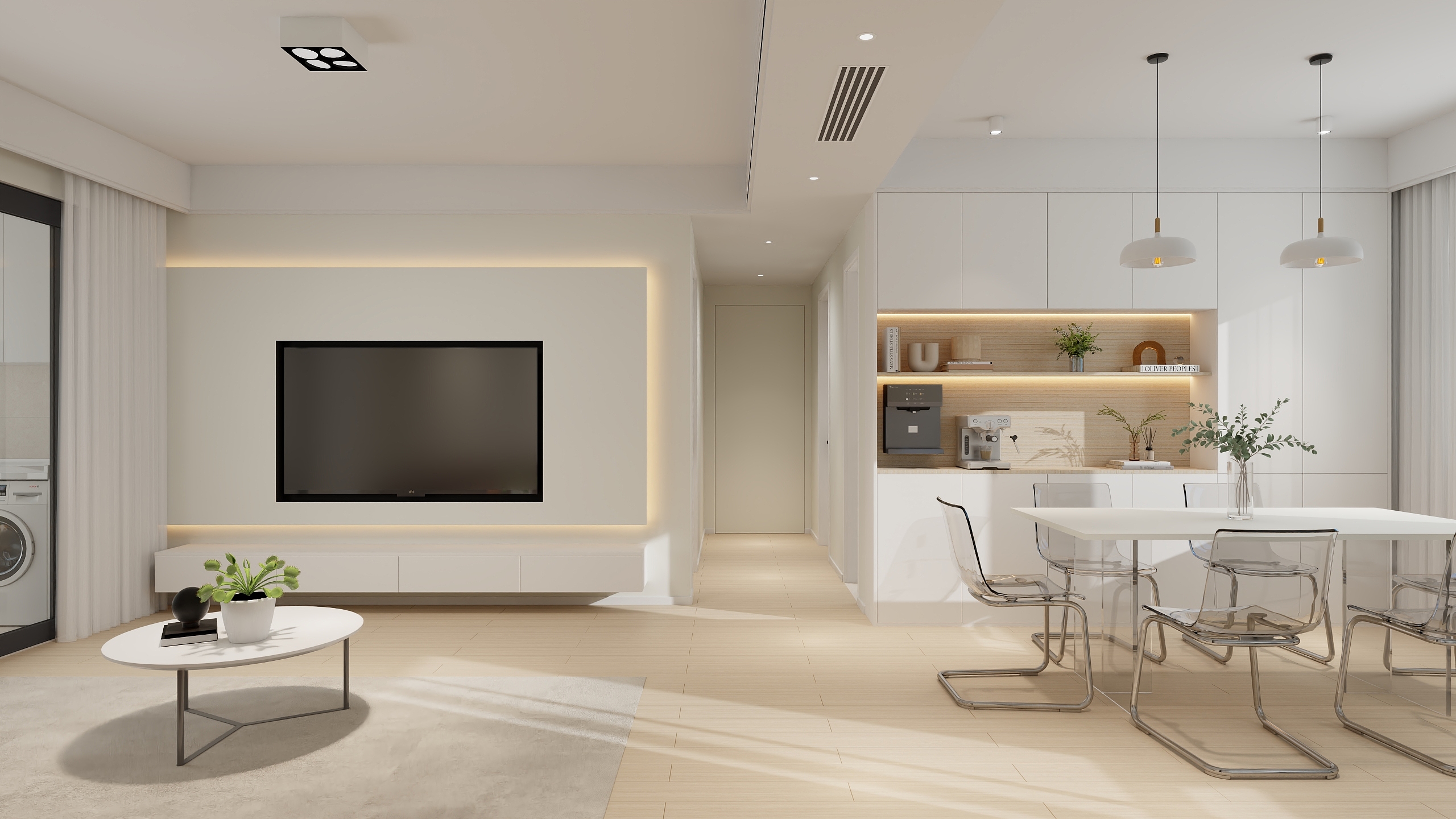 STARS星空设计-纯白ins-装修设计方案