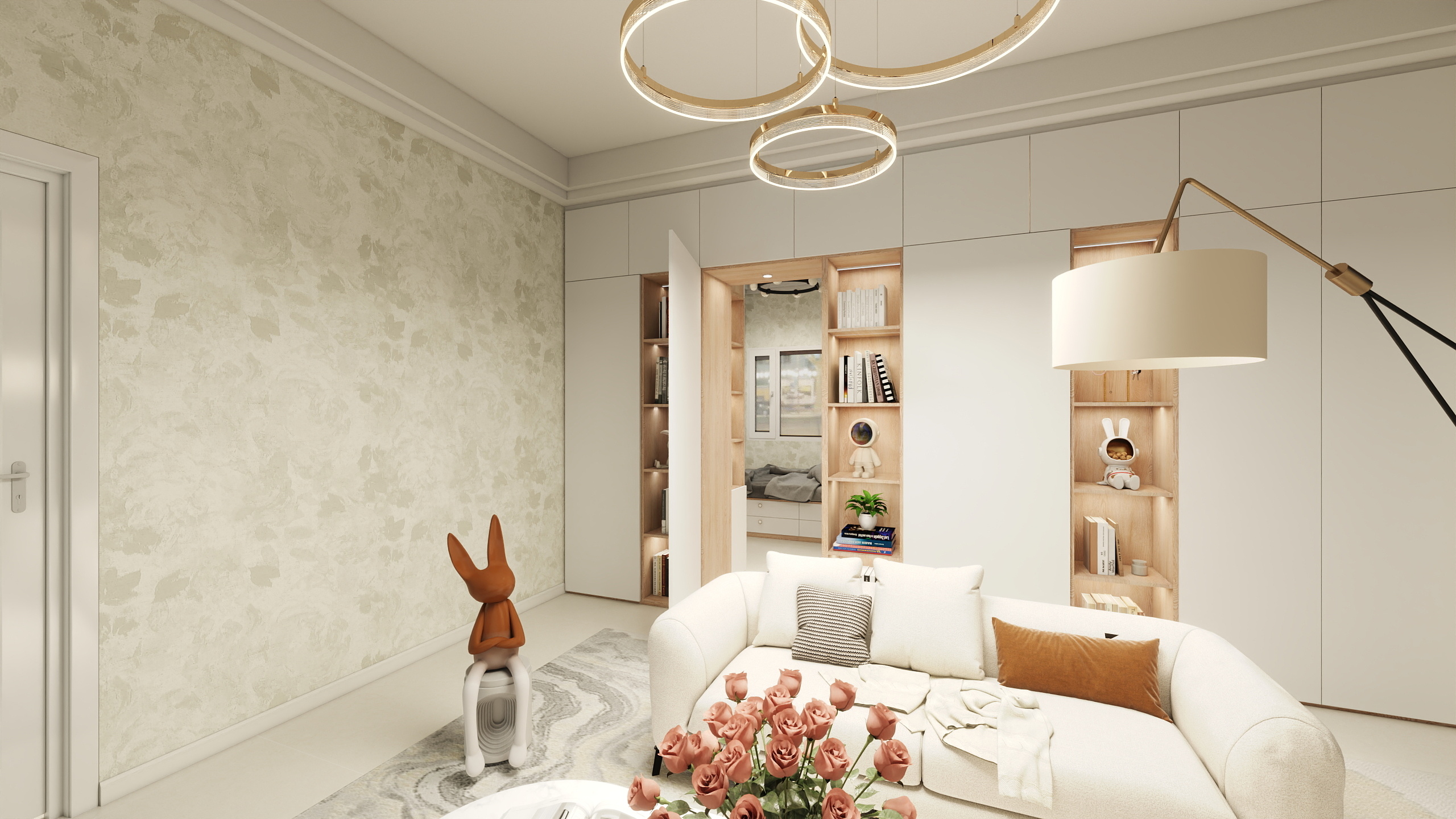 不出新手村的匠人-闻都60平米小户型-装修设计方案