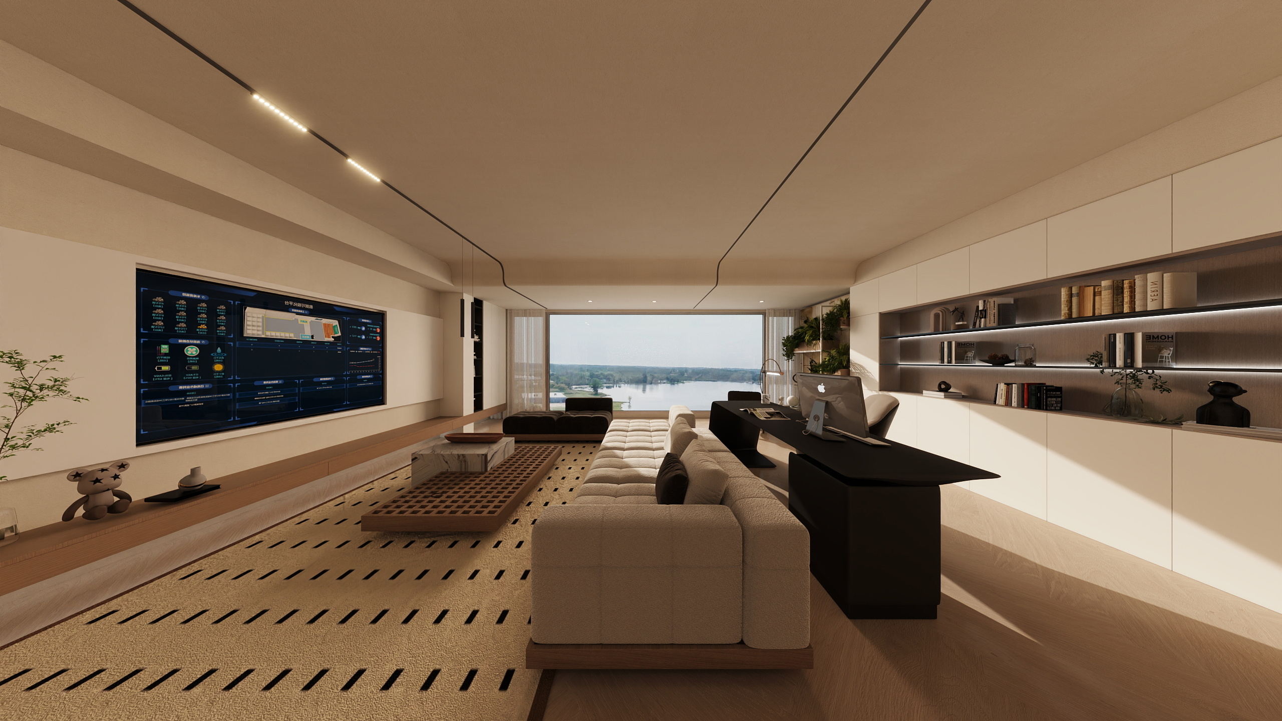 韵和居-韵和居:御景天下原木-装修设计方案