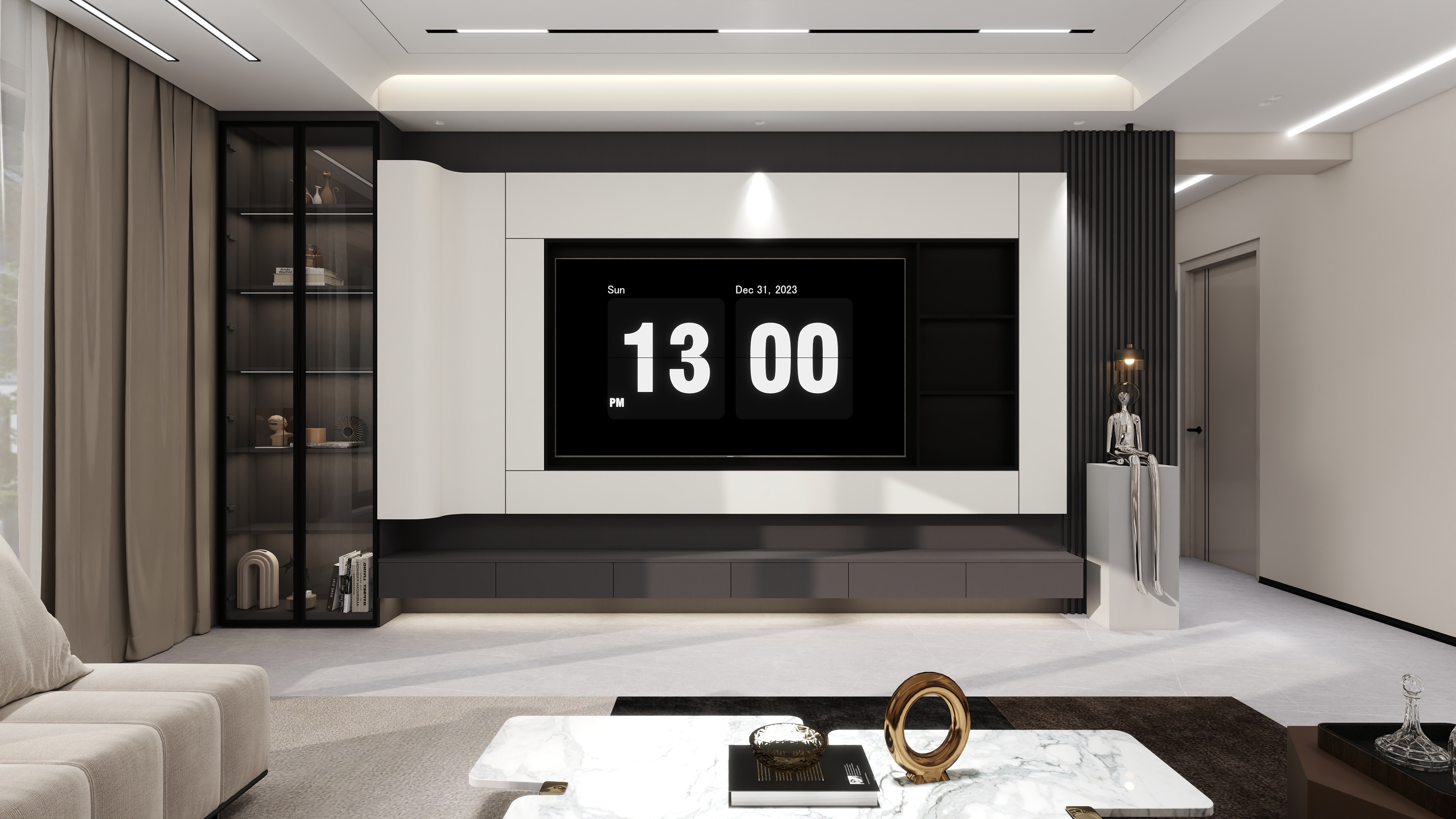 SK-森康装饰设计-龚志炳-天锦城99㎡2室-装修设计方案