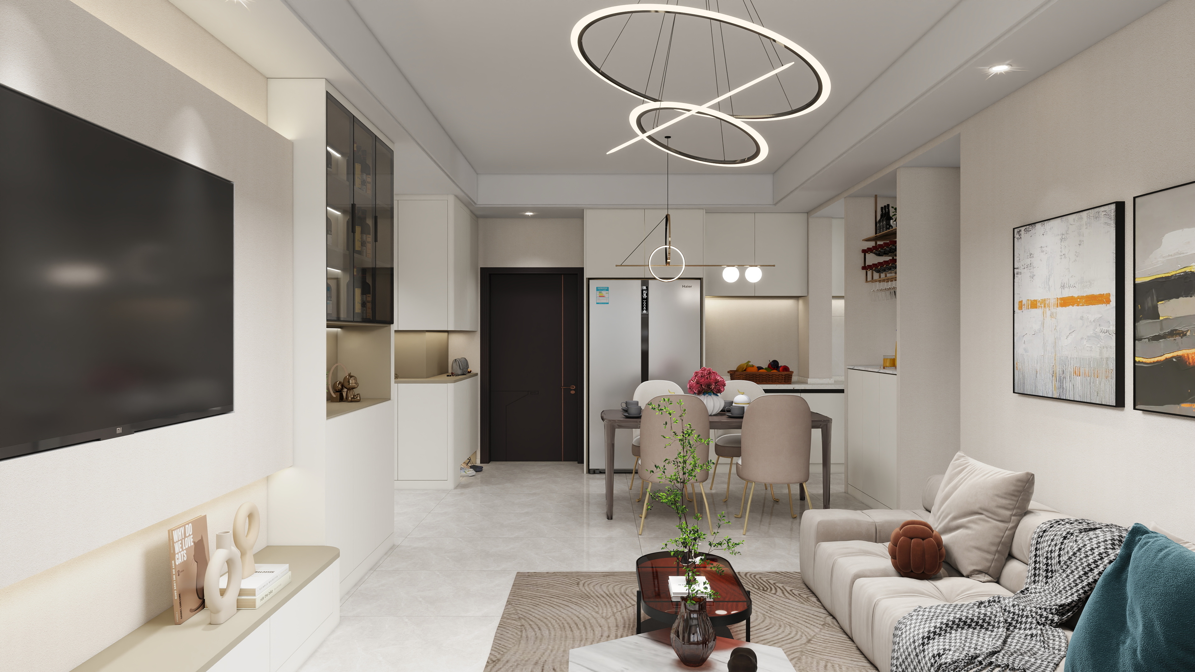 吴新俊-《沐》——现代三居室-装修设计方案