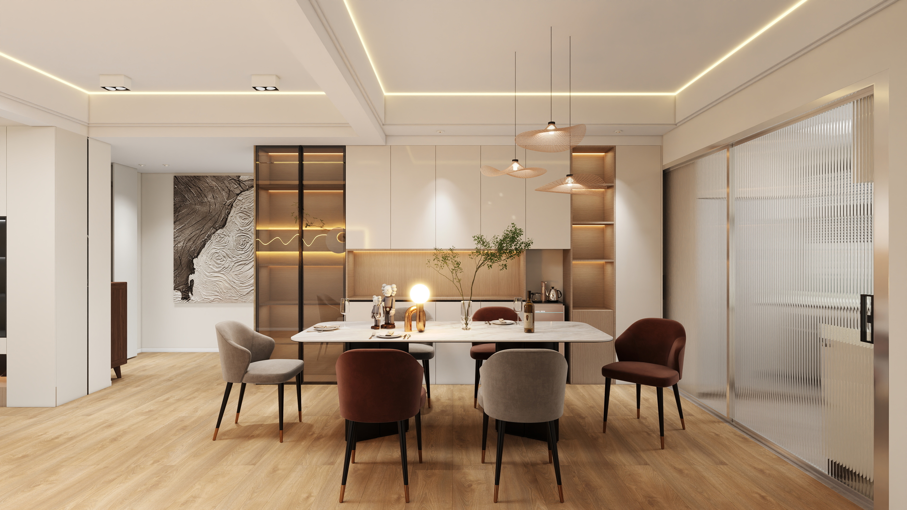 创艺装饰设计青年-152㎡4室-装修设计方案