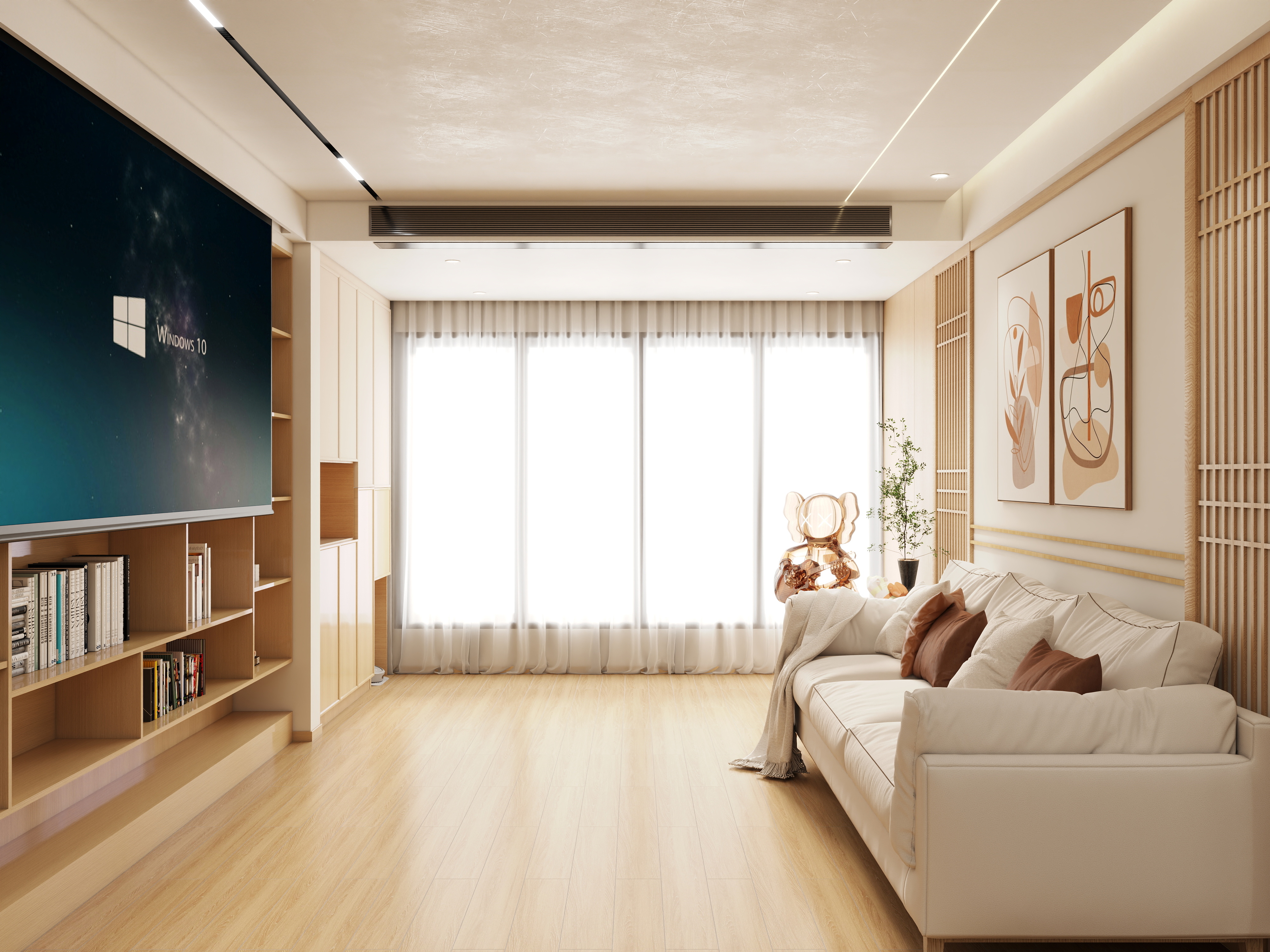 壹诺设计工作室-日式风装修效果图