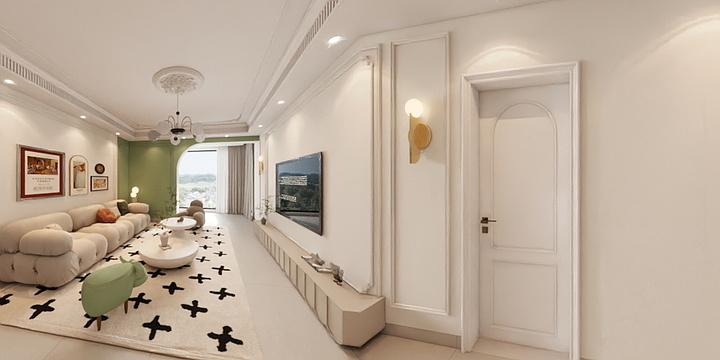 茶俞-时代俊园-装修设计方案