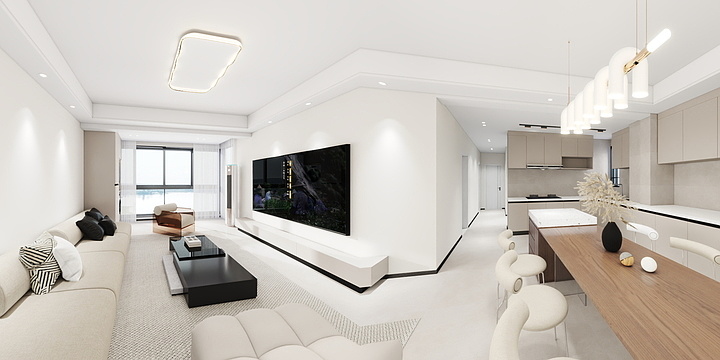 丨秦长安丨-邓丨开州壹号-装修设计方案