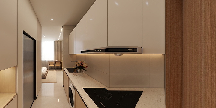 设计师赵鹏勇-现代公寓-装修设计方案