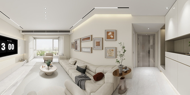 李小凡f-长冠御珑府10-2-2501效果参考图-装修设计方案