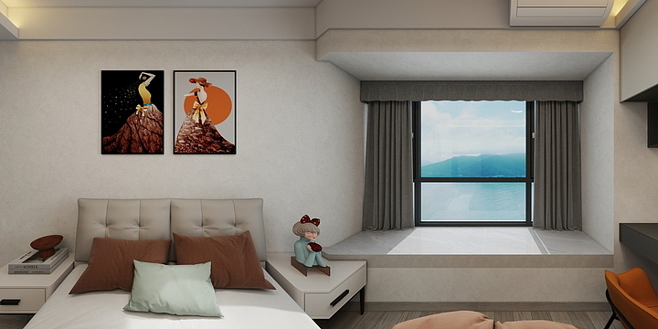 风采设计-金海湾1号04-轻奢-装修设计方案