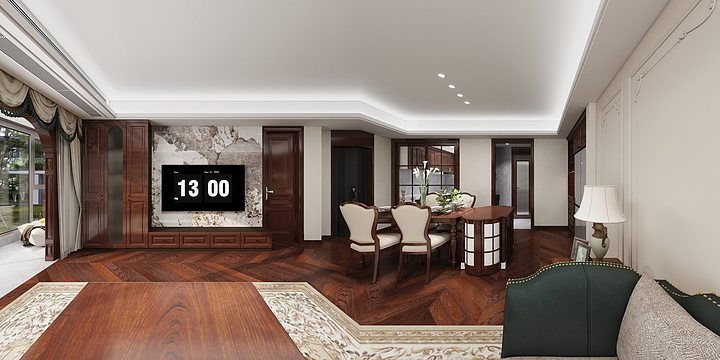 游绒绒-无锡仁恒湖滨四季平面图-装修设计方案