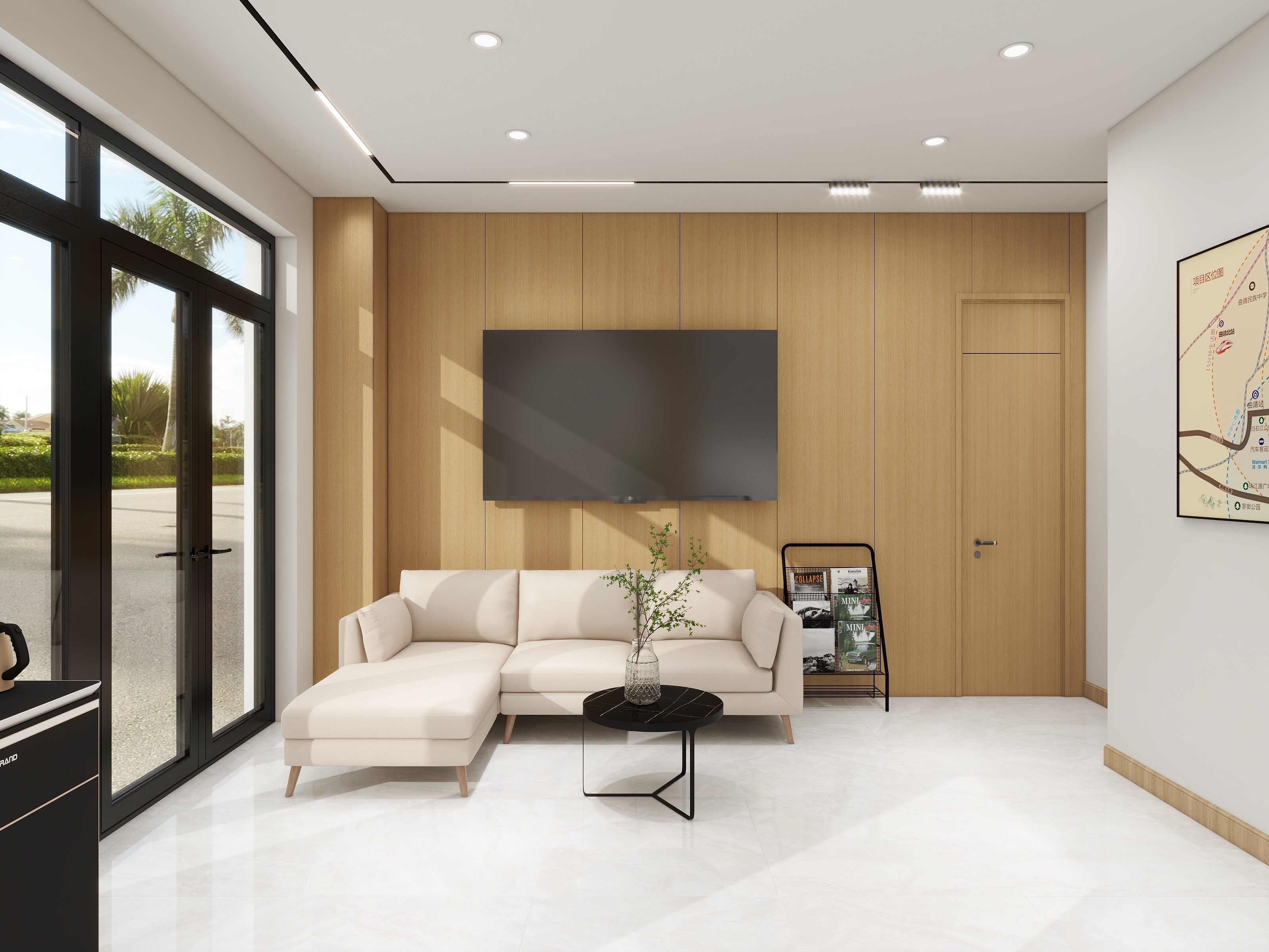 孙阳艾伦-《爱家原木》|简约原木|110㎡2室2厅1厨1卫-装修设计方案