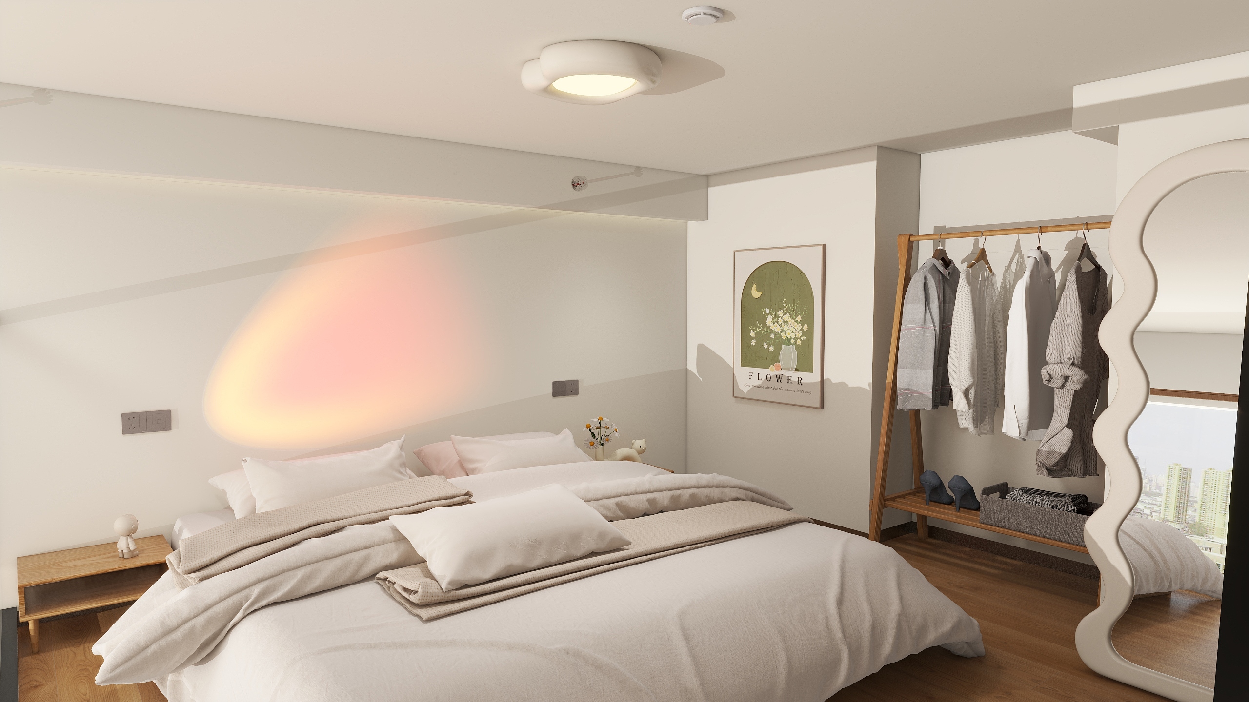 杜扶苏-奶油风独居小屋-装修设计方案