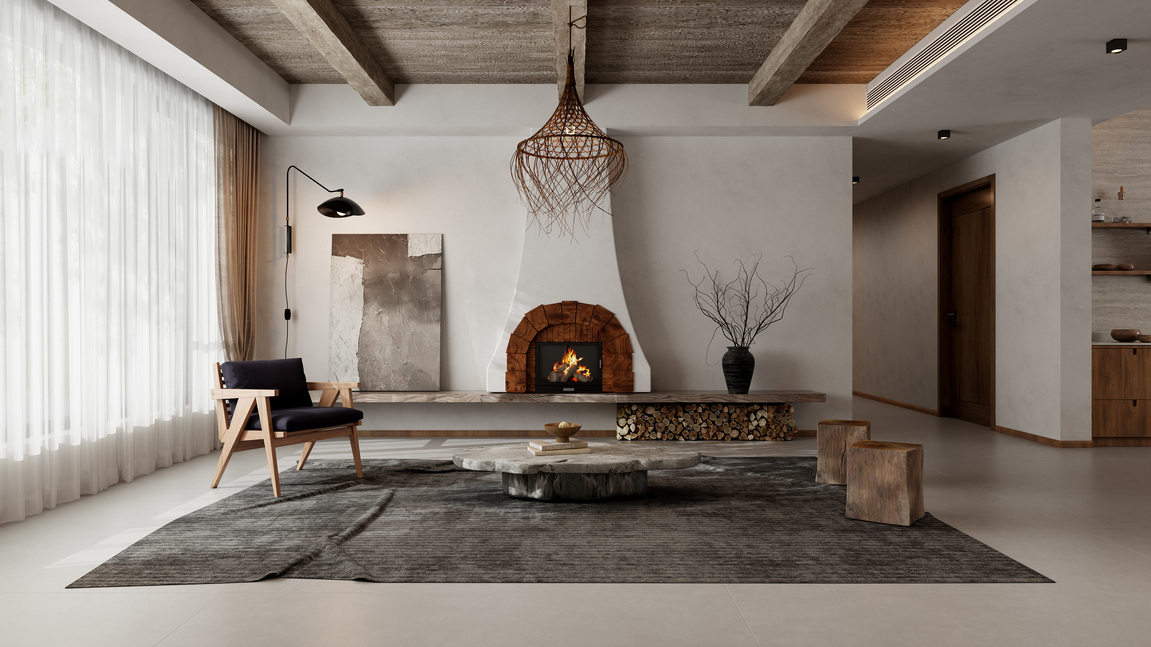 宿迁丨兰天-自然之美-诧寂-装修设计方案