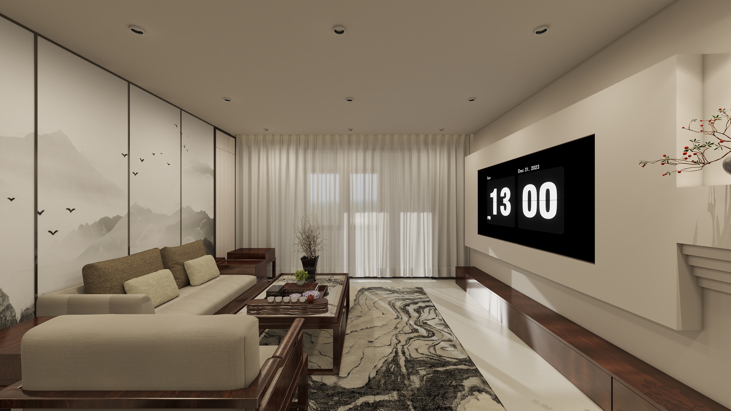 蓝拾壹-保利东湾55㎡-装修设计方案