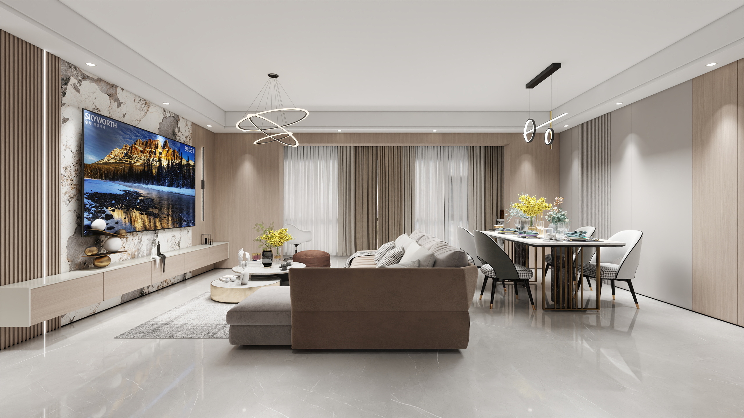 该账号已注销-137㎡3室-装修设计方案