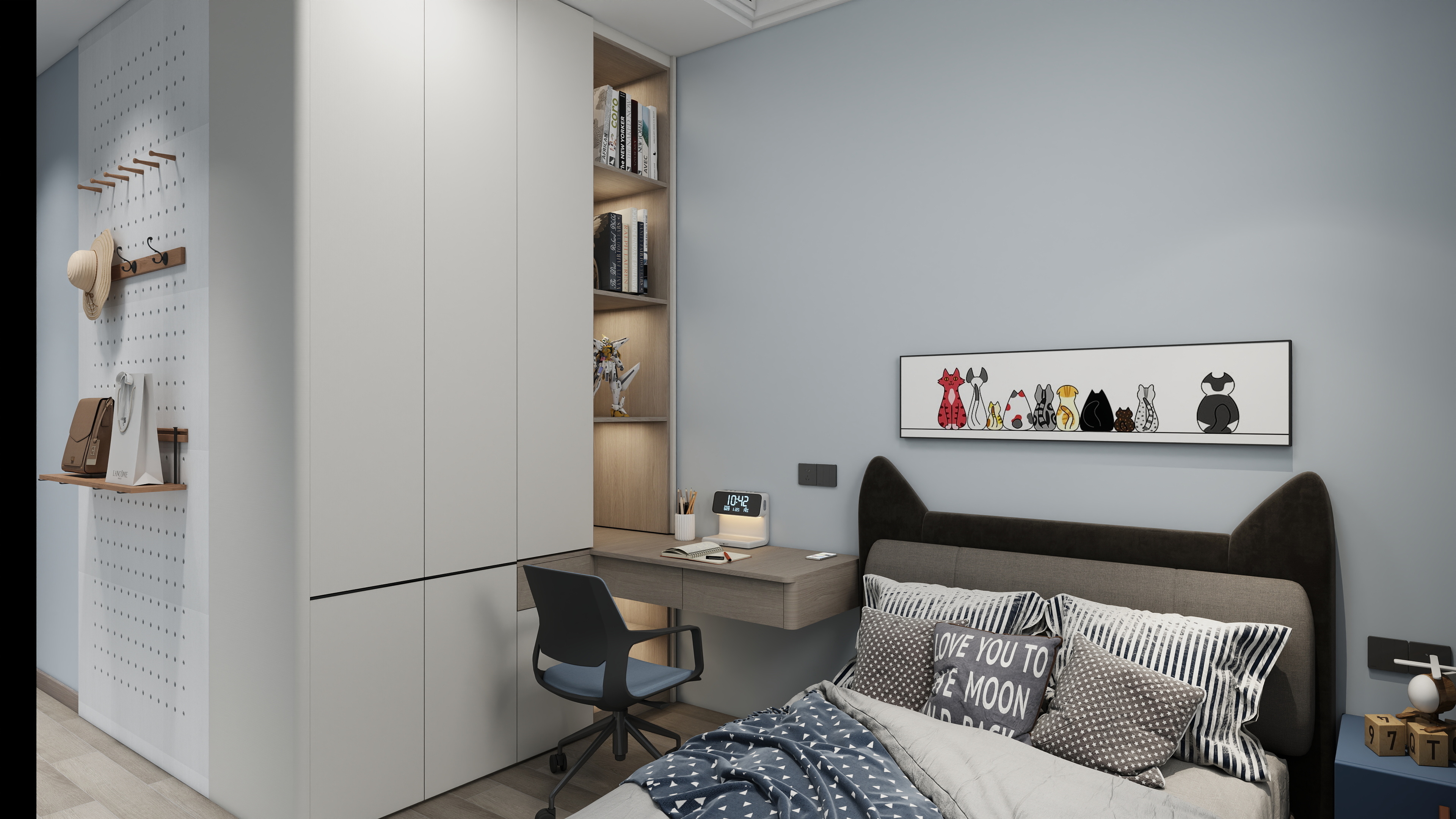 桂之皖设计-恒大御龙台-现代风格-装修设计方案