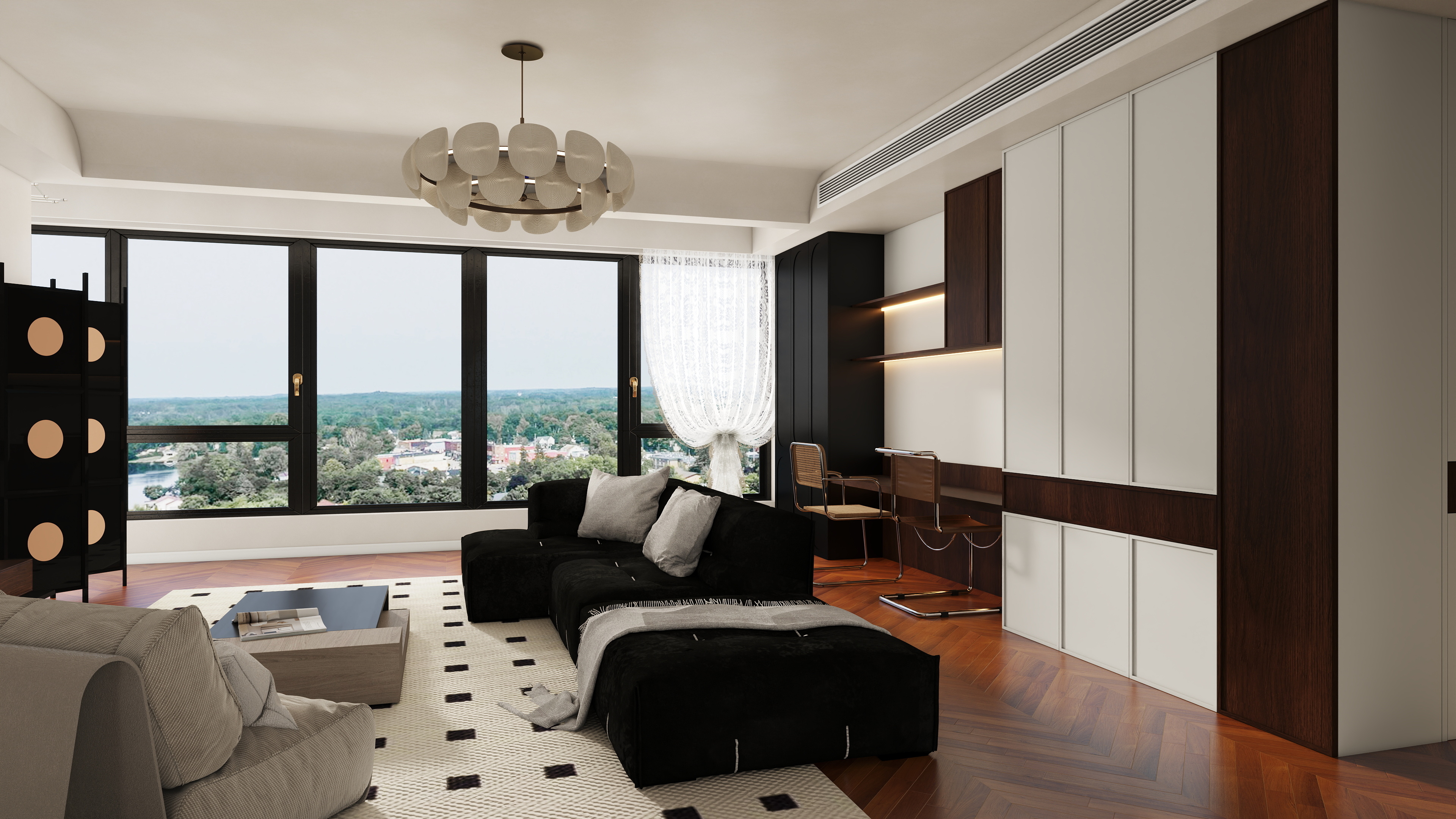 阔以-149㎡4室装修效果图