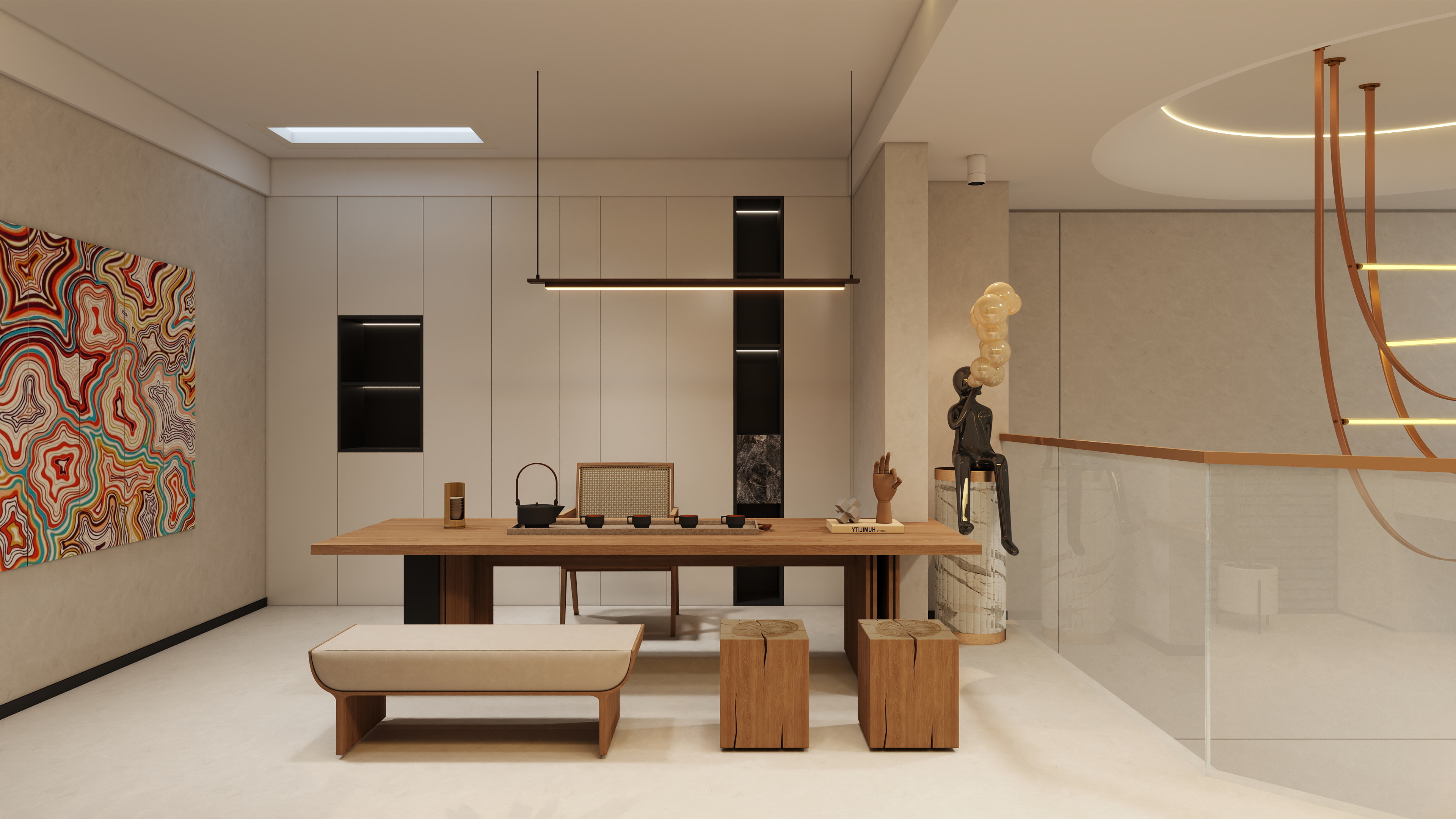 姜小龙-溪涪合院 下叠  陈哥 效果-装修设计方案