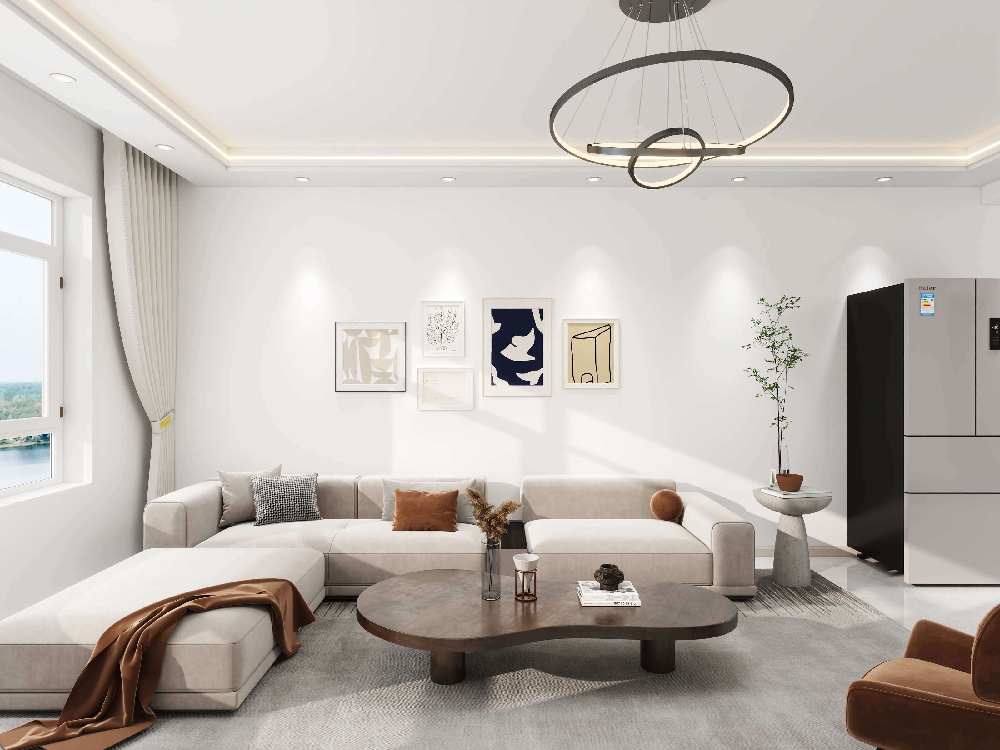 王一佳-家和家美114㎡3室-装修设计方案