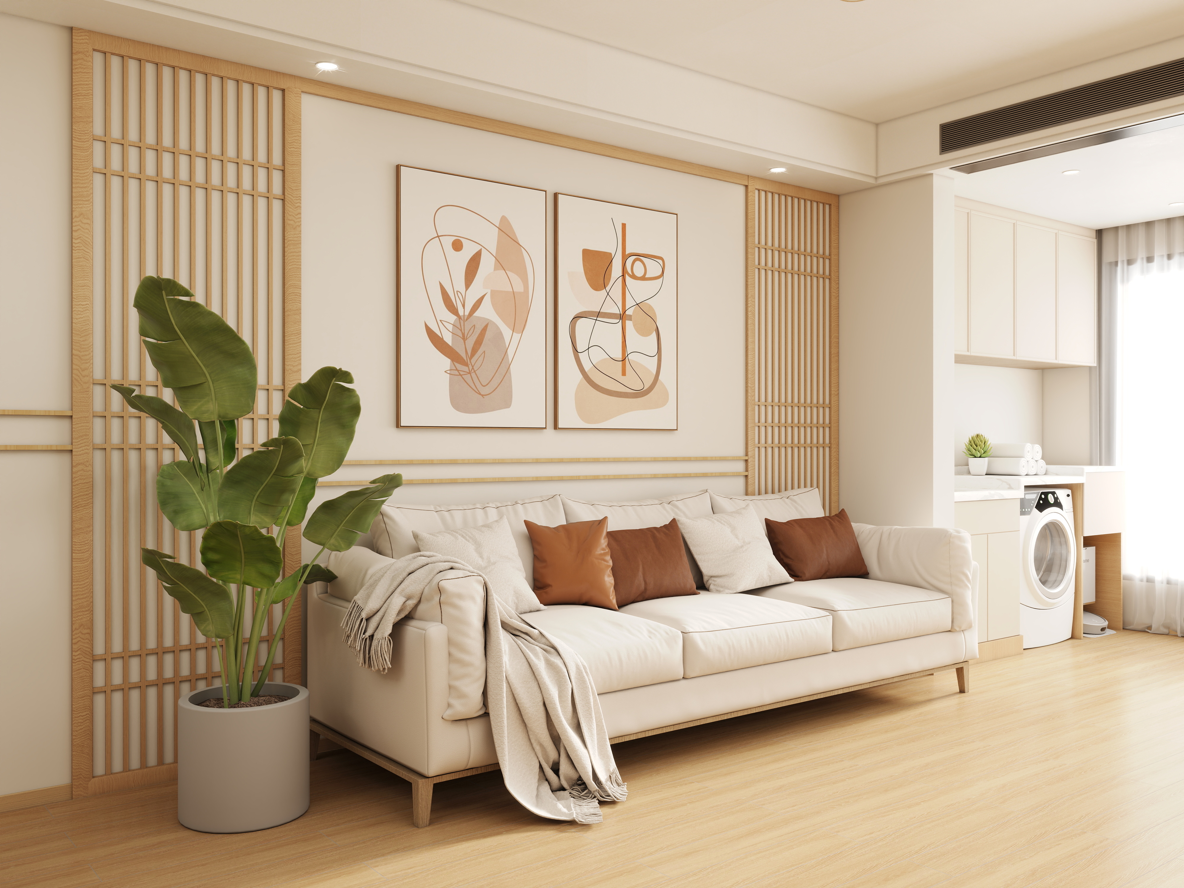 壹诺设计工作室-日式风装修效果图