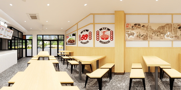 全案设计middot王工-武穴花桥镇店-装修设计方案