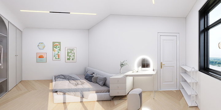 宜居装饰666-山东聊城直播间-装修设计方案