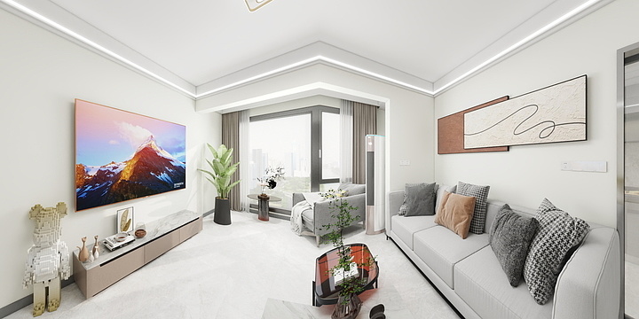 何小妹0123-集美东方3-10-2-装修设计方案