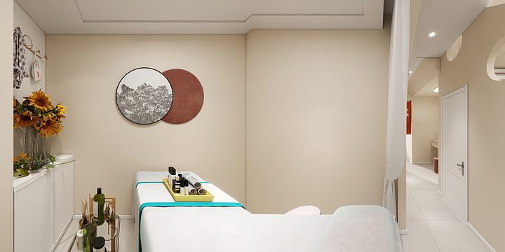 私人-订制-万达 美容院-装修设计方案