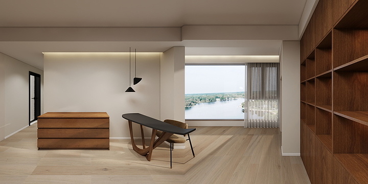 设计师丨Jam-HUAIAN-装修设计方案