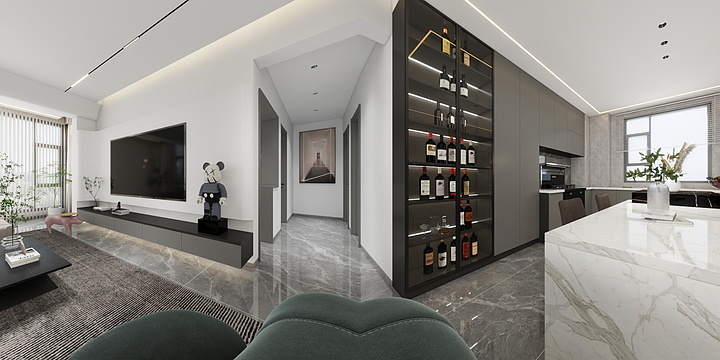 寄遇梦蔷薇-御景园c10-1单元24-5-装修设计方案