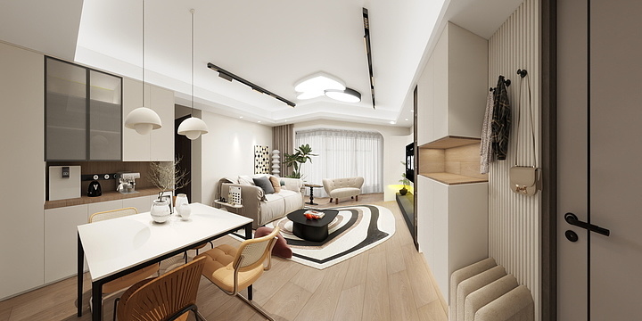 2COLBNvN-建发熙和府-熊小姐（现代奶油）0801-副本-副本-装修设计方案