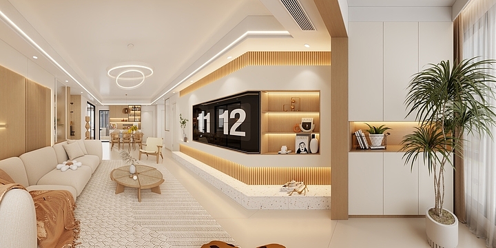 双木空间设计-金悦府奶油风-装修设计方案