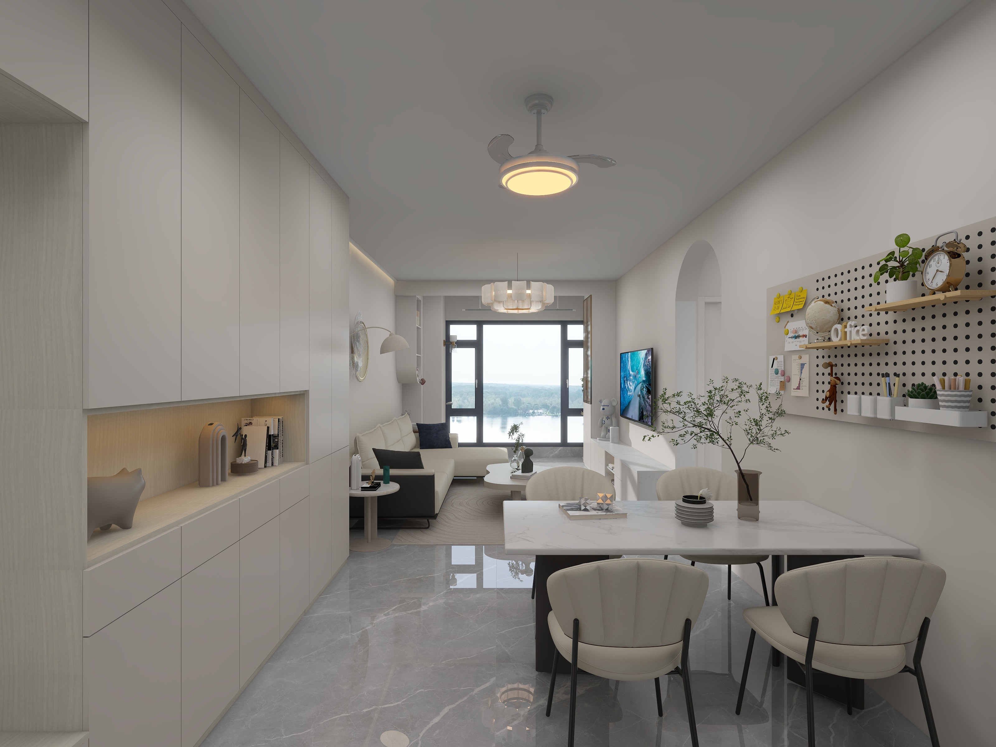 Ashia娴WYX-海逸桃花源-3房装修效果图