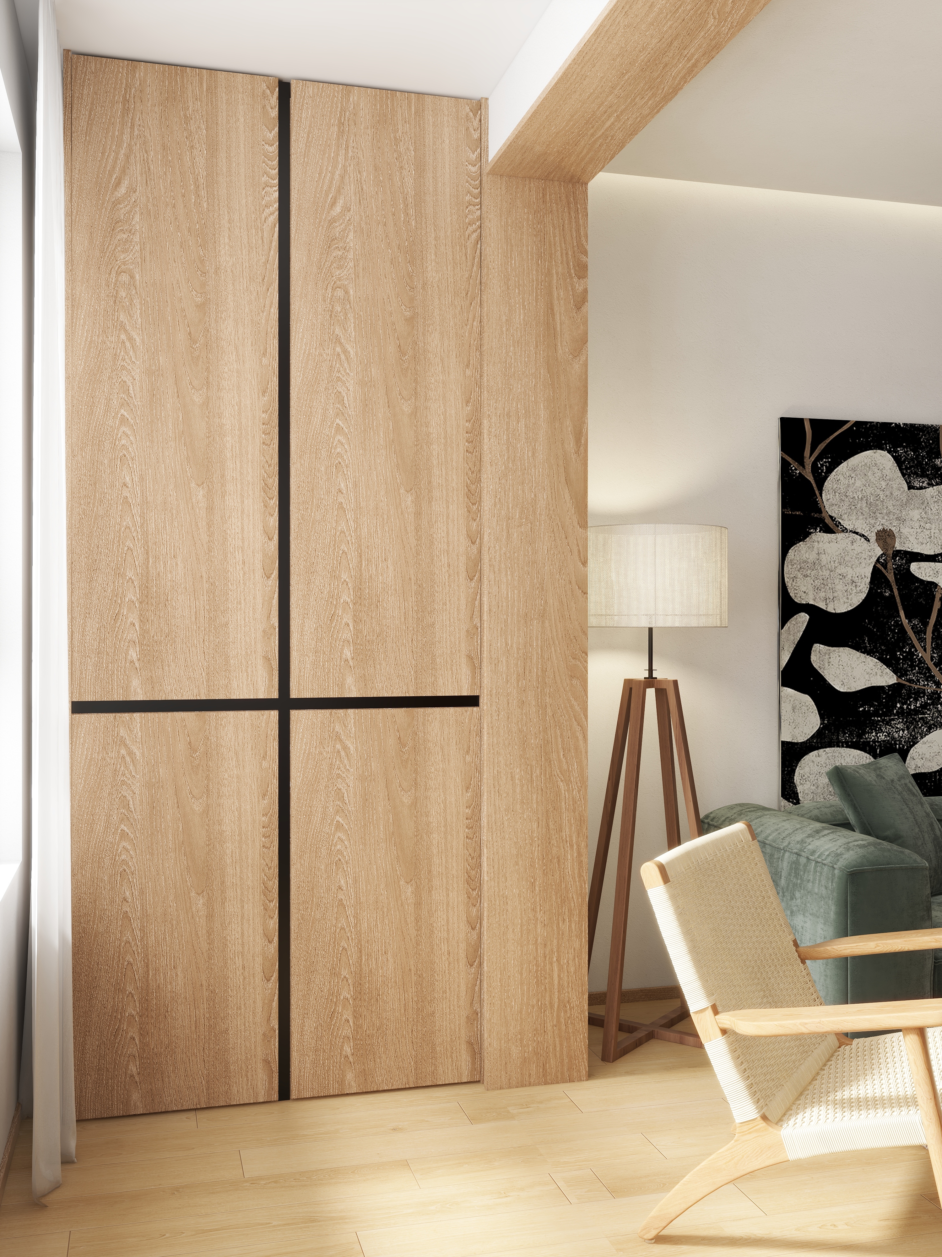 贾立旻-张镇家园149㎡4室装修效果图