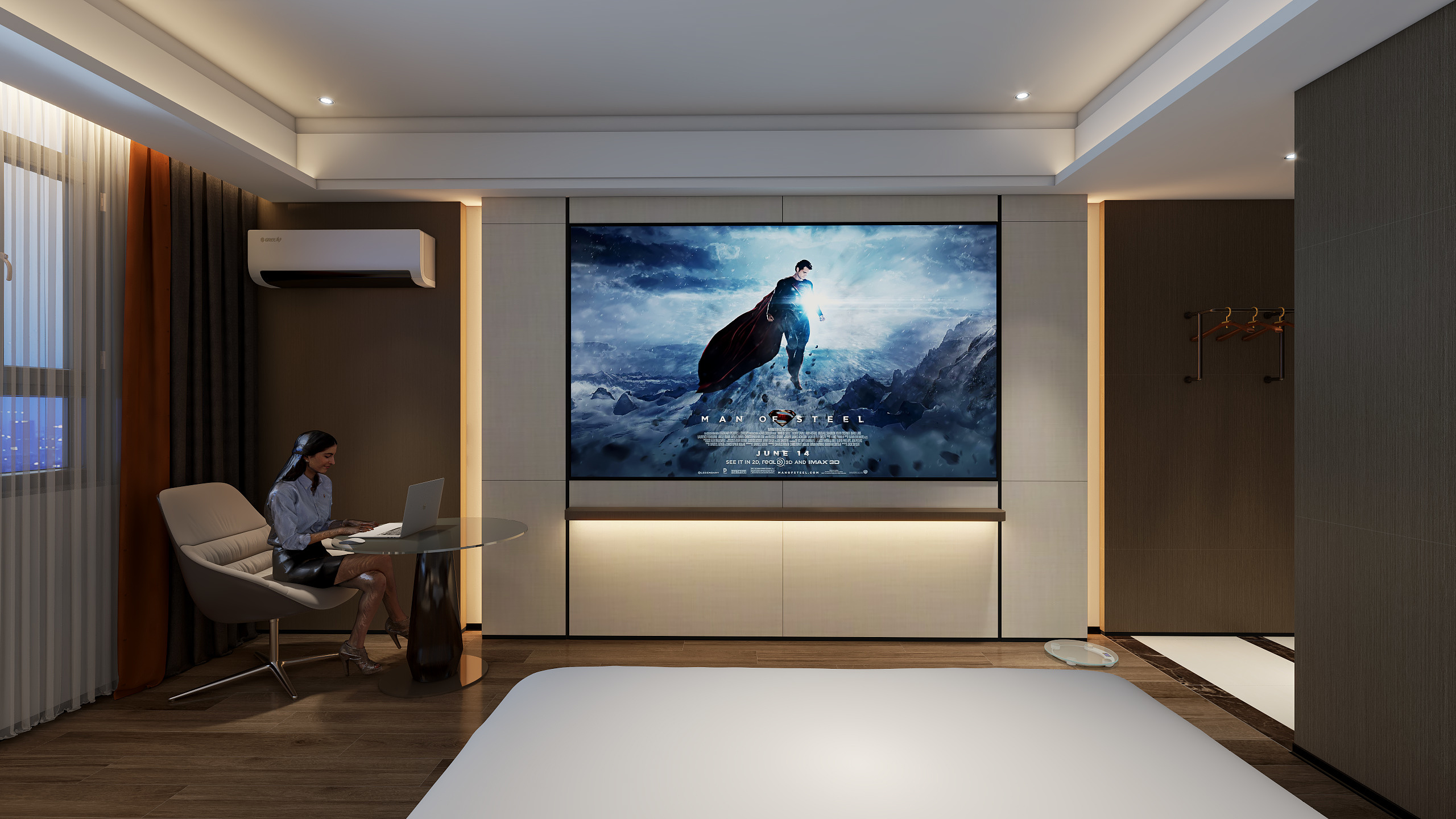 Clancy-美居酒店行政大床C-装修设计方案