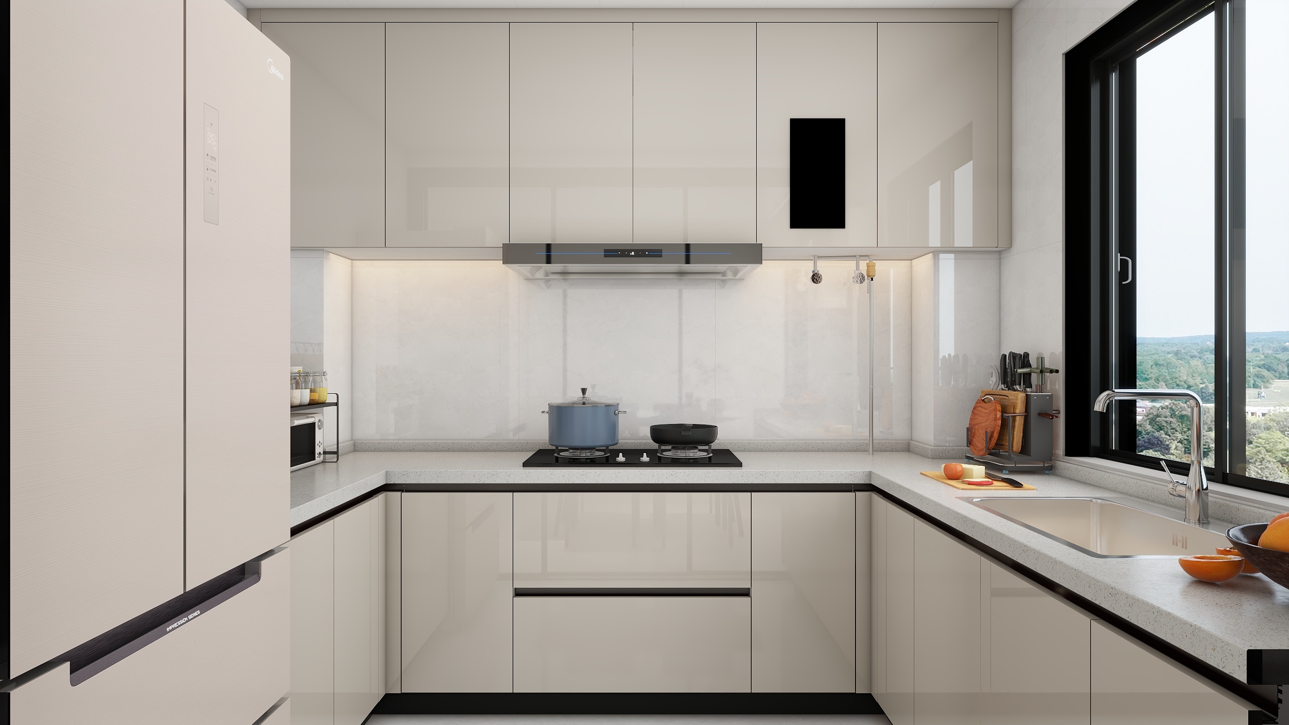 西峡曲美nZIy-中央公园三室11-2-201-第一版-装修设计方案