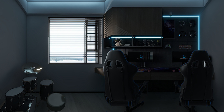 定艺设计师舒舒-惠邦学府-现代极简--副本-装修设计方案