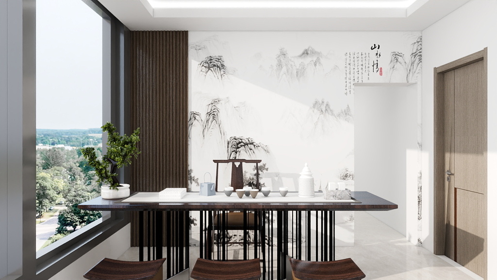 暖心sSaR-背景墙-装修设计方案