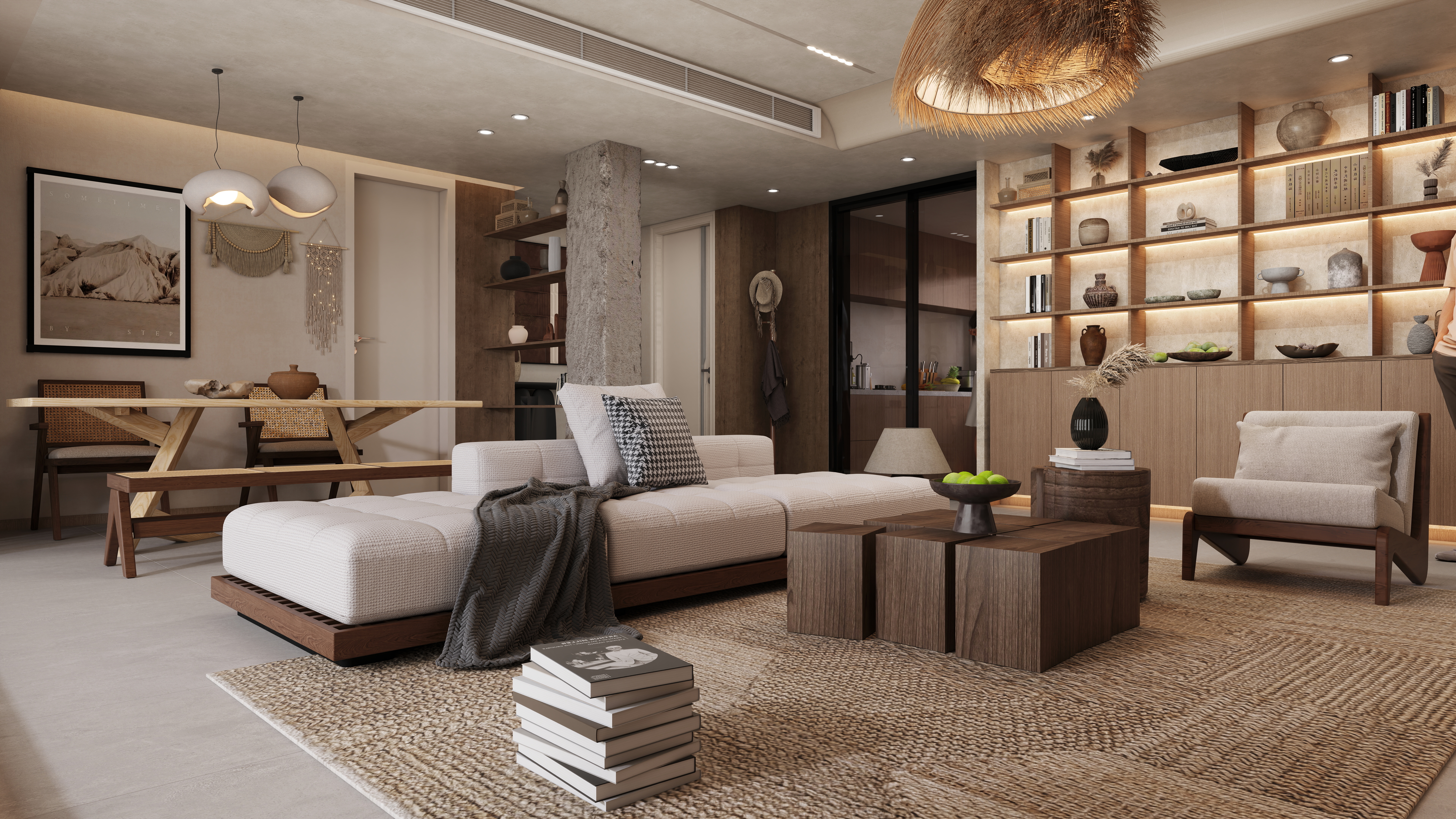 萌甜甜-泊印澜庭139㎡3室-装修设计方案