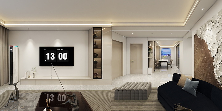 甘肃省利仕装饰装修工程有限公司-华电小区-副本-副本-装修设计方案