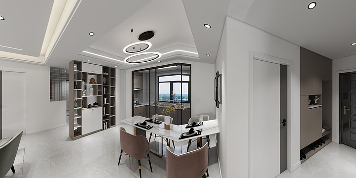 百变空间室内设计工作室-汉京雅居1-1603-装修设计方案